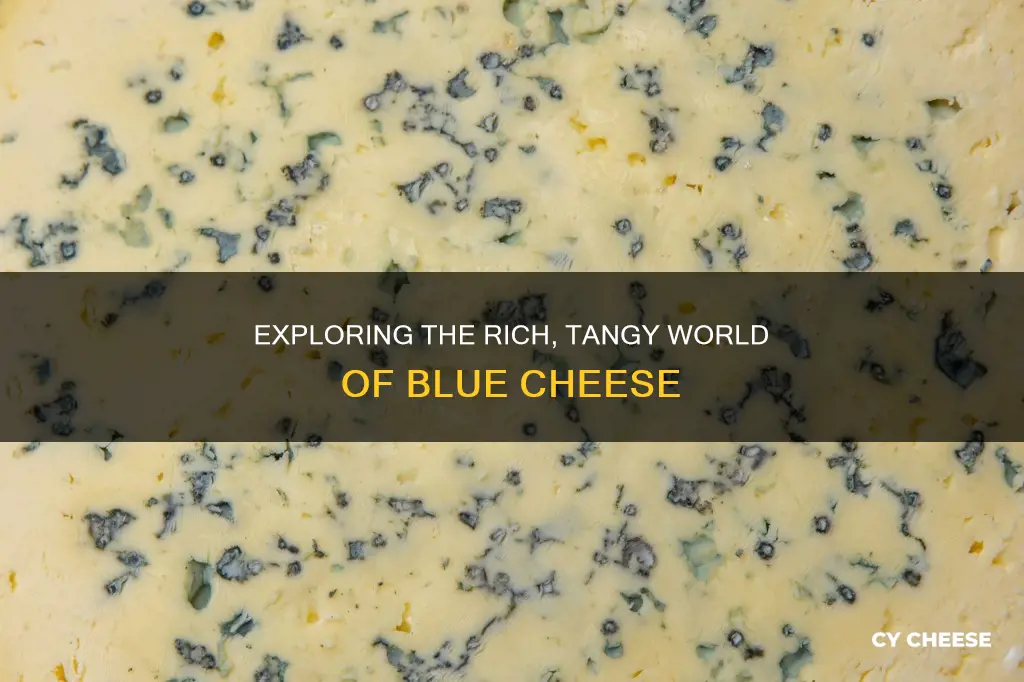 what is blue cheese like