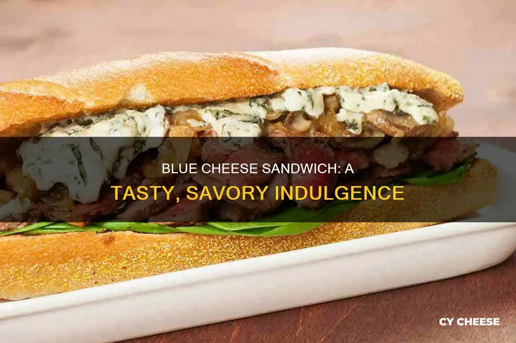 what is blue cheese sandwich