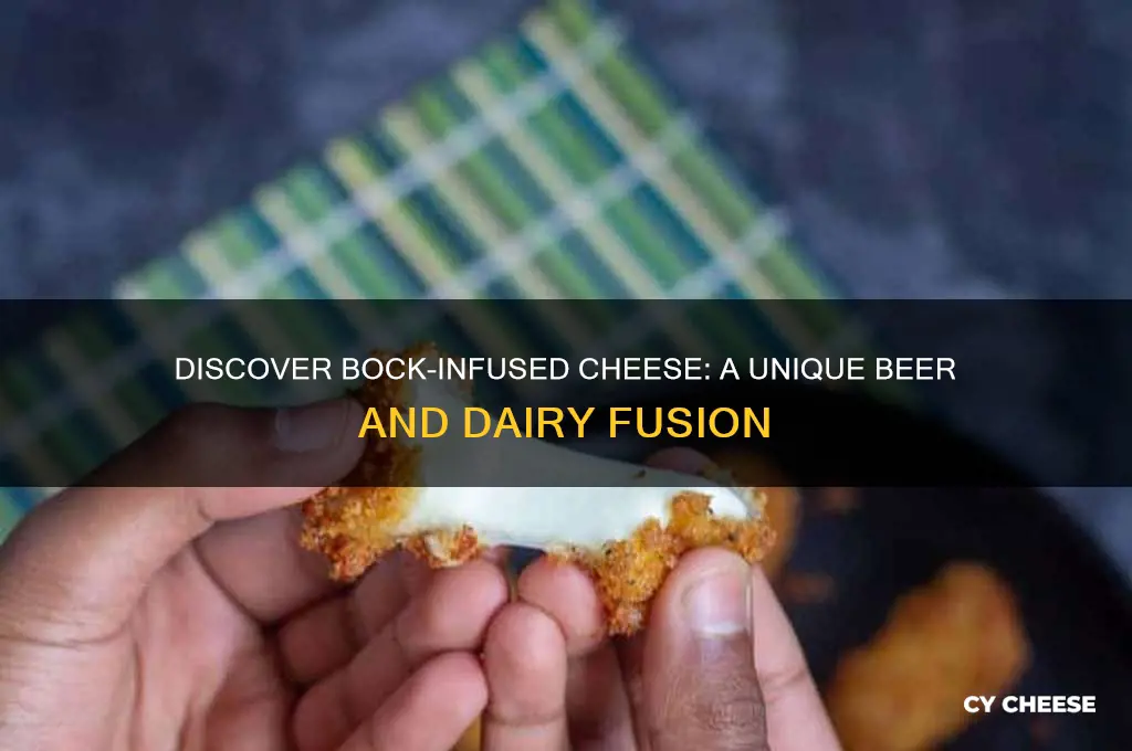 what is bock infused cheese