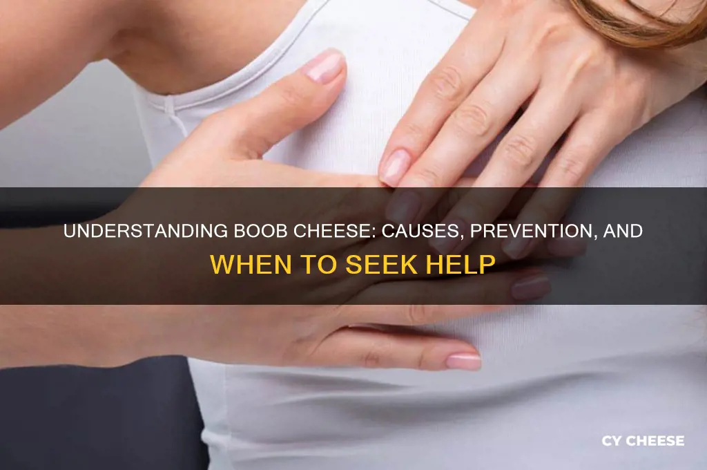 what is boob cheese