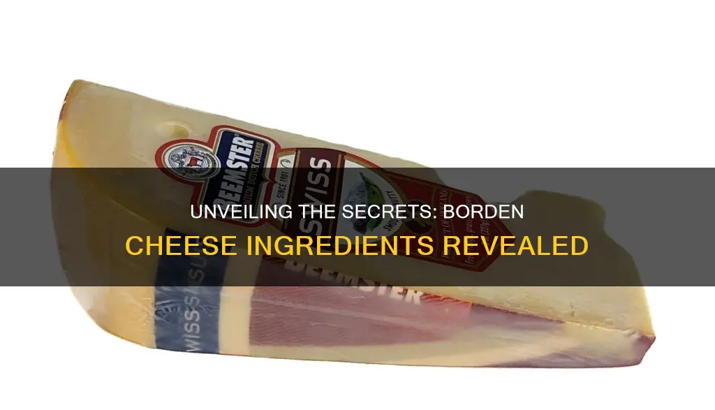 what is borden cheese made of