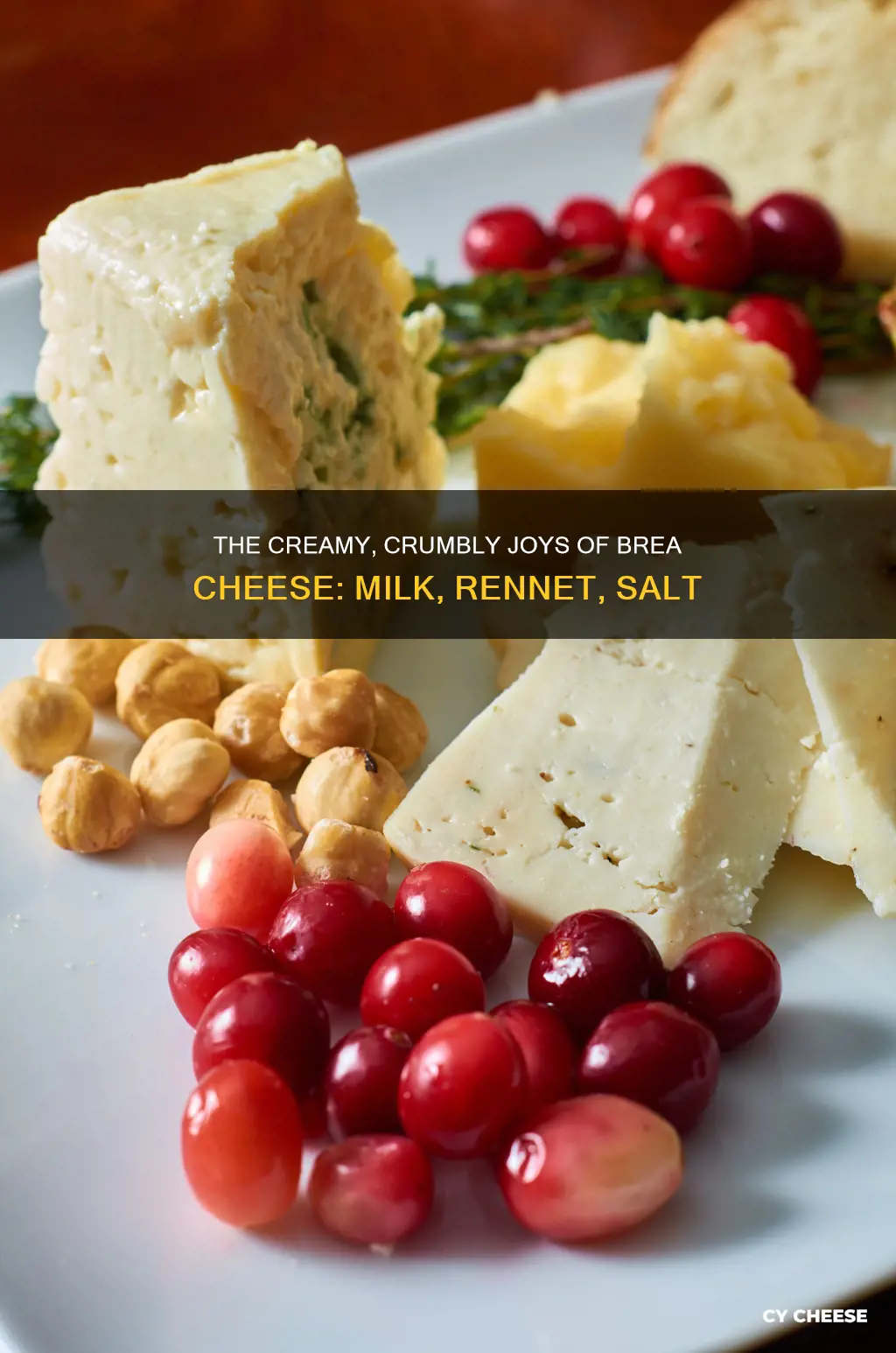 what is brea cheese made of