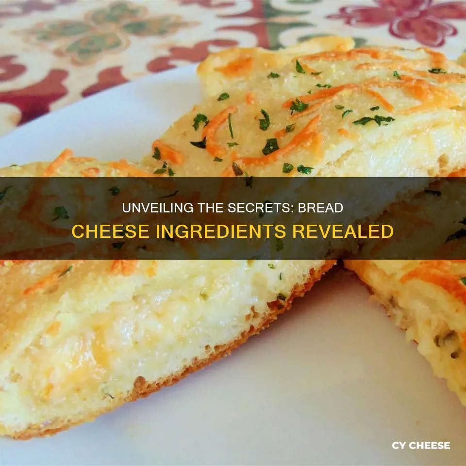 what is bread cheese made from