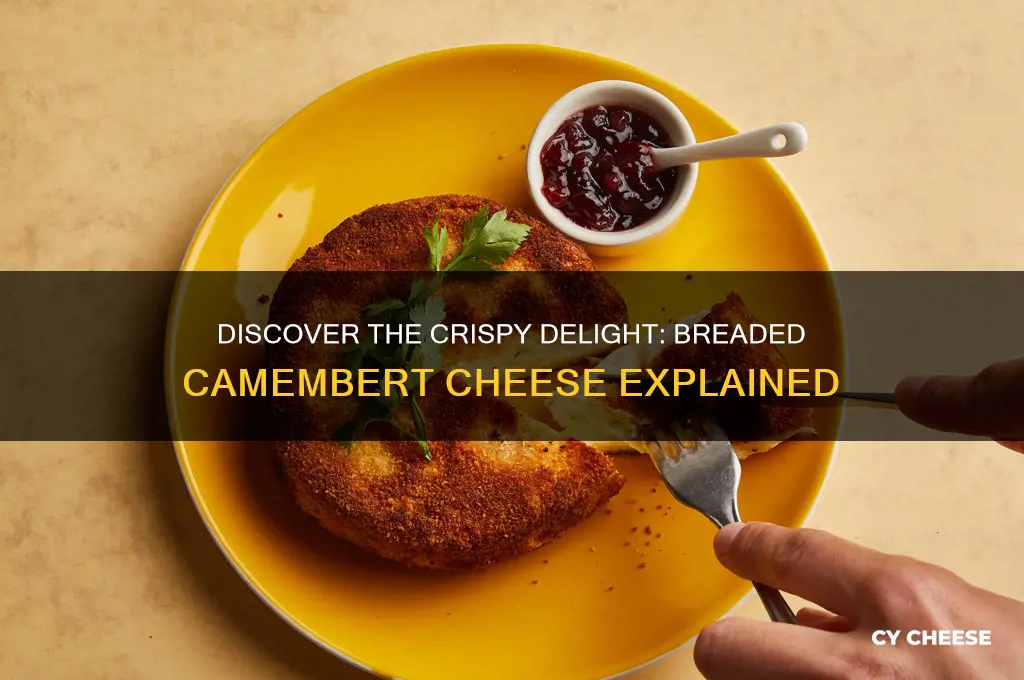 what is breaded camembert cheese