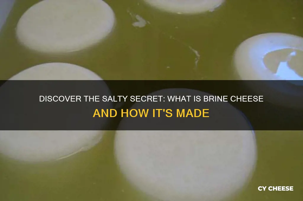 what is brine cheese