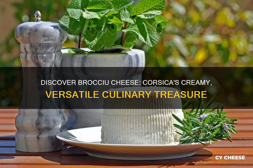 what is brocciu cheese