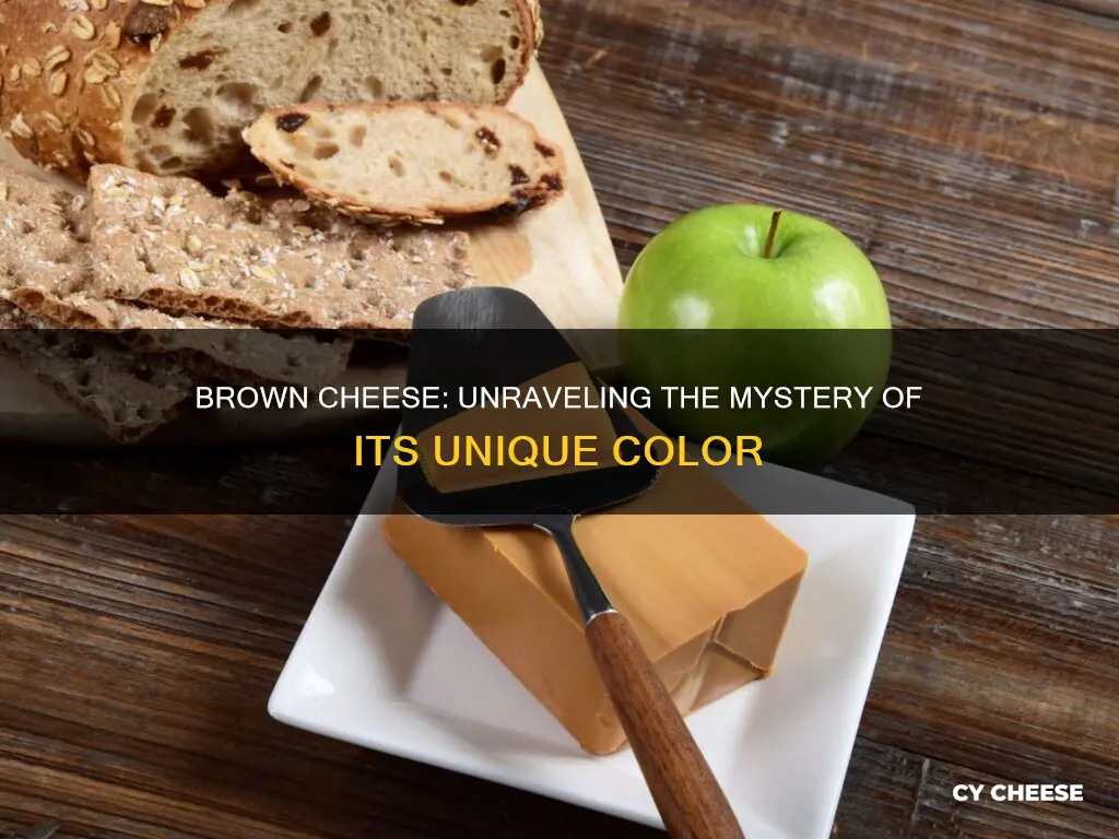 what is brown cheese made of