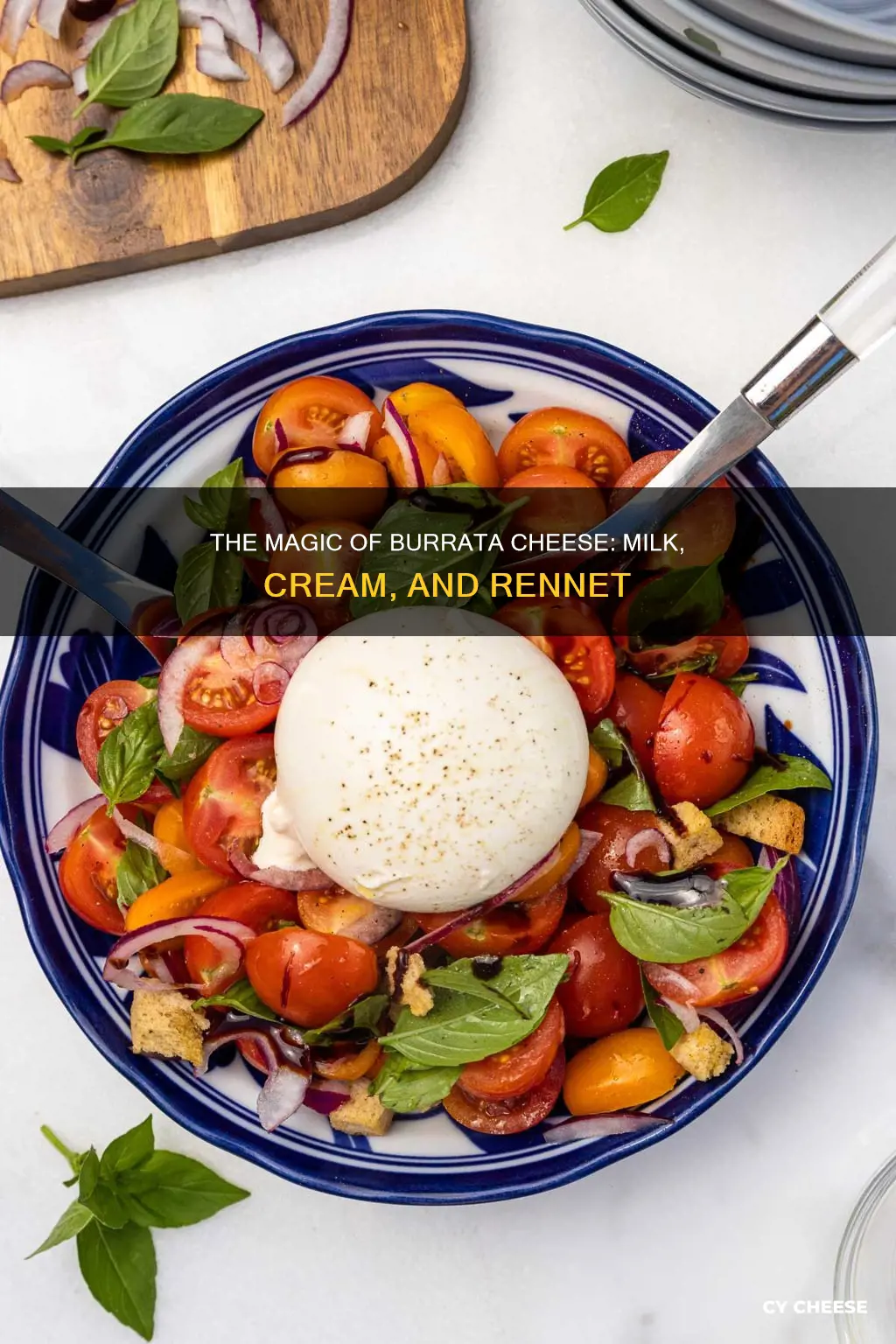 what is burrata cheese made of