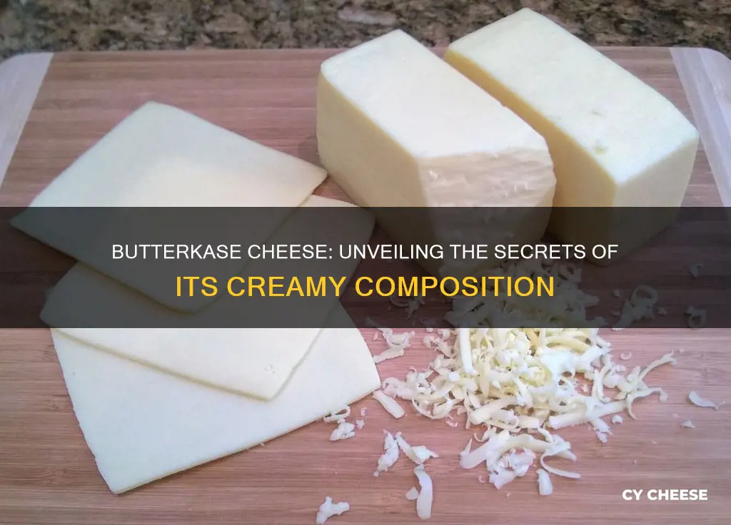 what is butterkase cheese made of