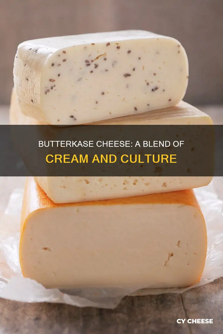 what is butterkase cheese made of