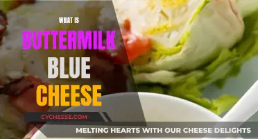Buttermilk Blue Cheese: A Rich and Creamy Delight