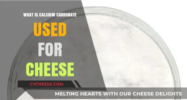 Calcium Carbonate: The Secret to Cheesy Goodness