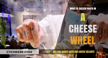 Indulge in Cacio e Pepe: Pasta Tossed in a Cheese Wheel