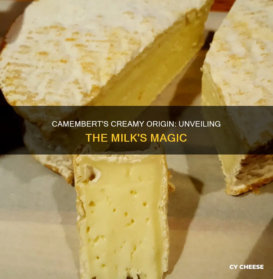 what is camembert cheese made from