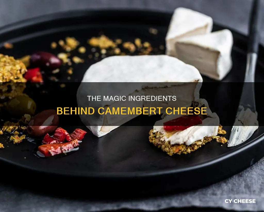 what is camembert cheese made from