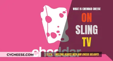 Cheddar Cheese: A Guide to Sling TV's Cheesy Delight