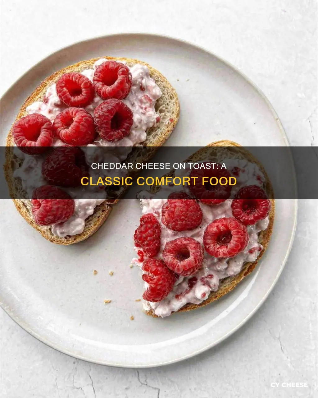 what is cheddar cheese on toast