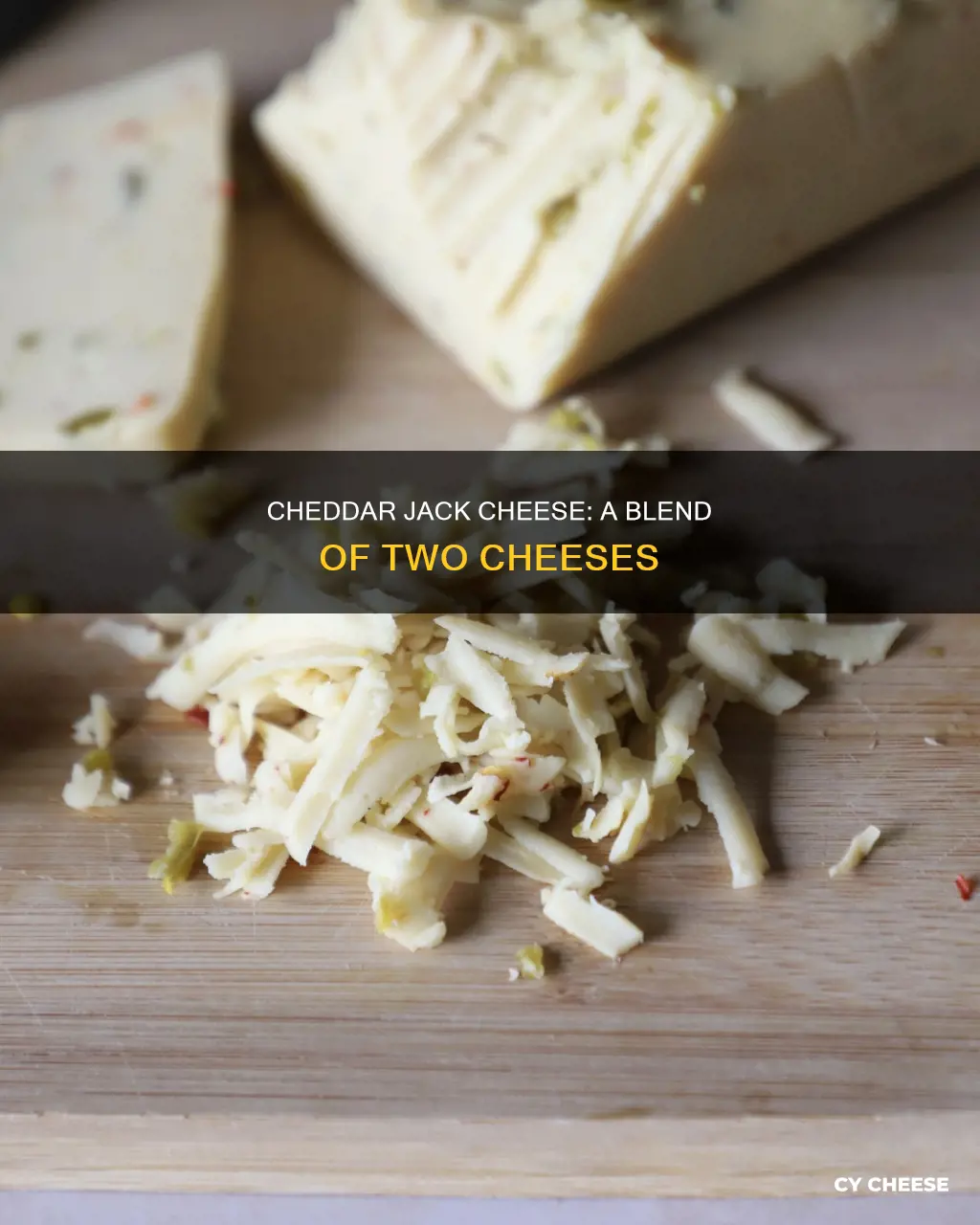 what is cheddar jack cheese made of