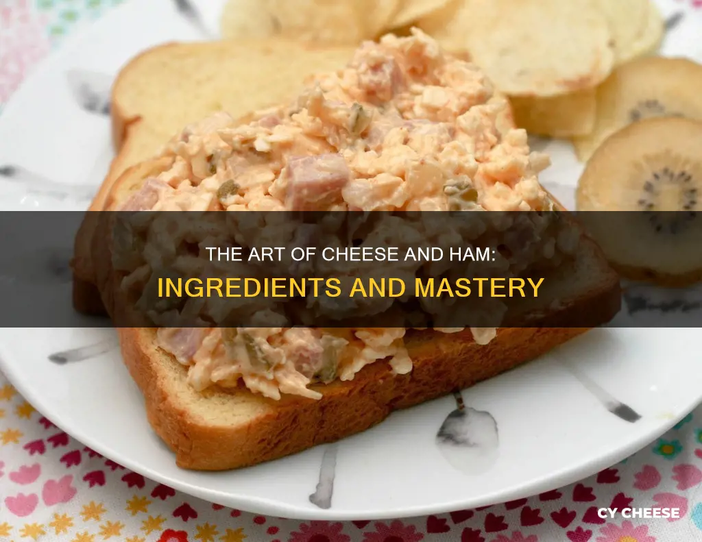 what is cheese and ham made out of