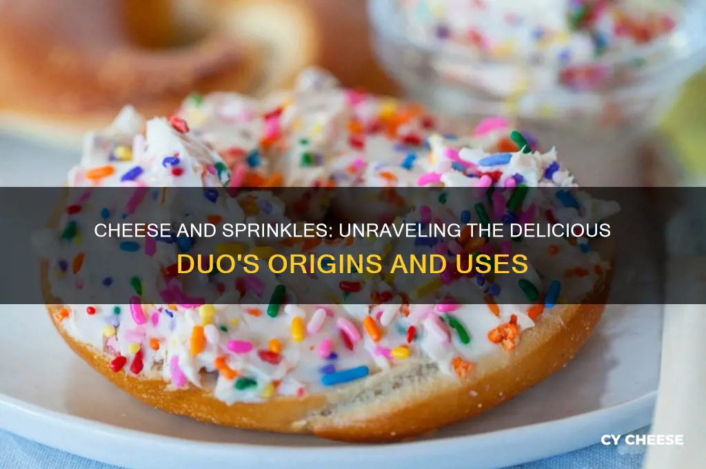 what is cheese and sprinkles