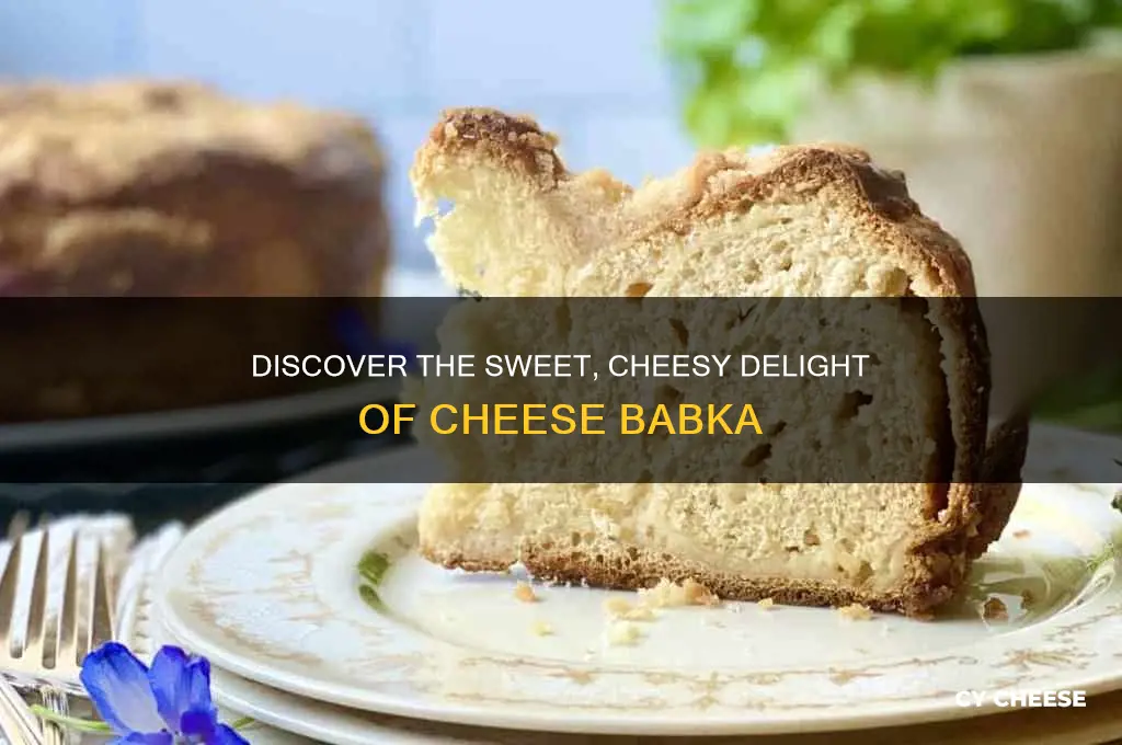 what is cheese babka