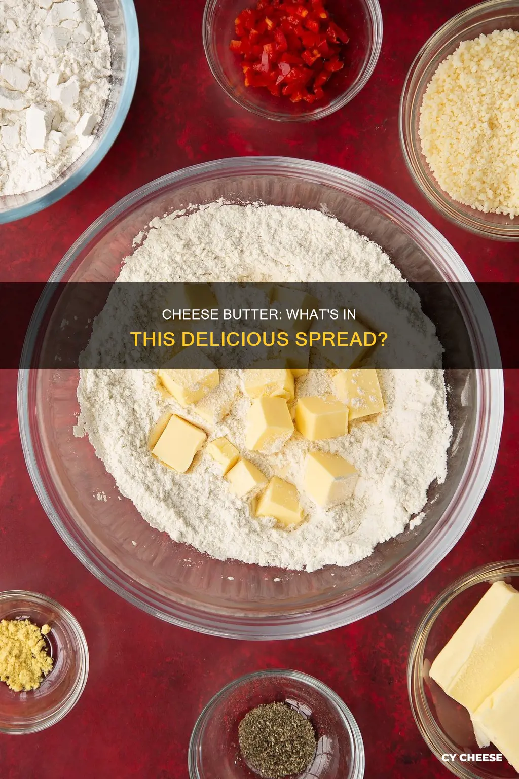 what is cheese butter made of