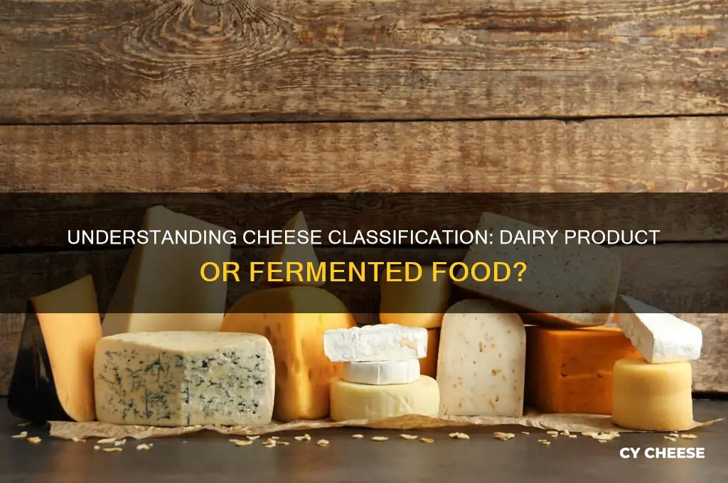 what is cheese classified as