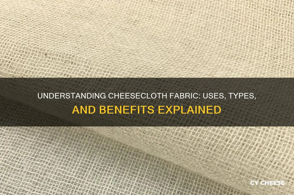 what is cheese cloth fabric