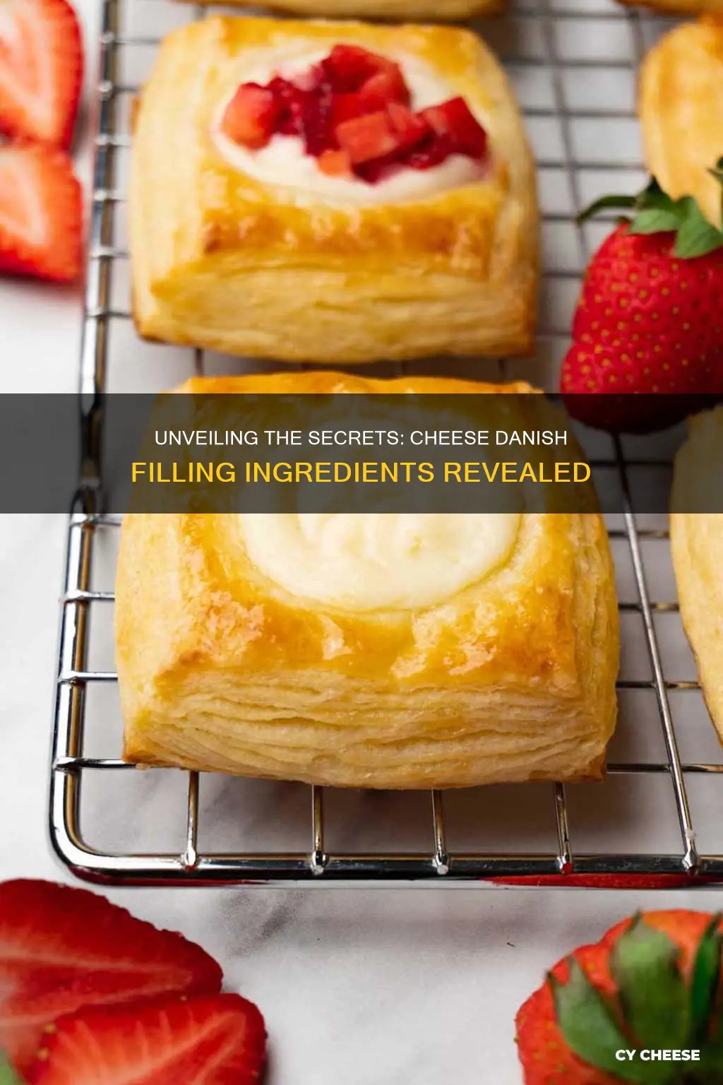 what is cheese danish filling made of