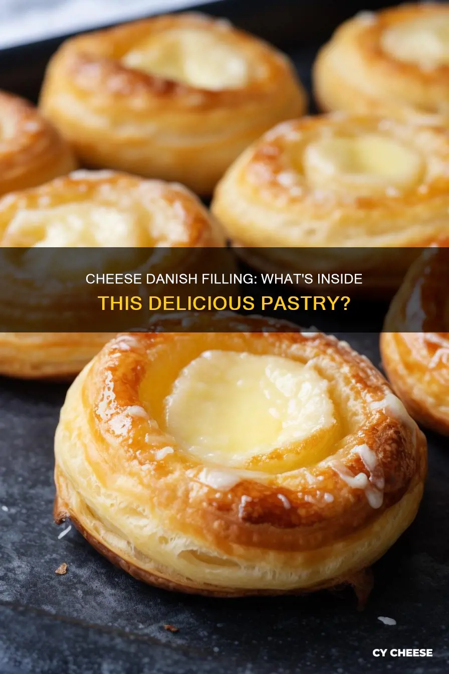 what is cheese danish filling made of