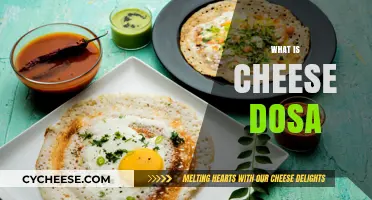 Discover the Delightful Fusion: What is Cheese Dosa?