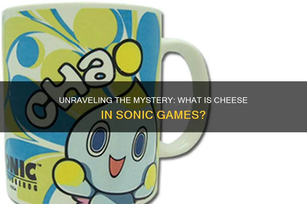 what is cheese from sonic supposed to be