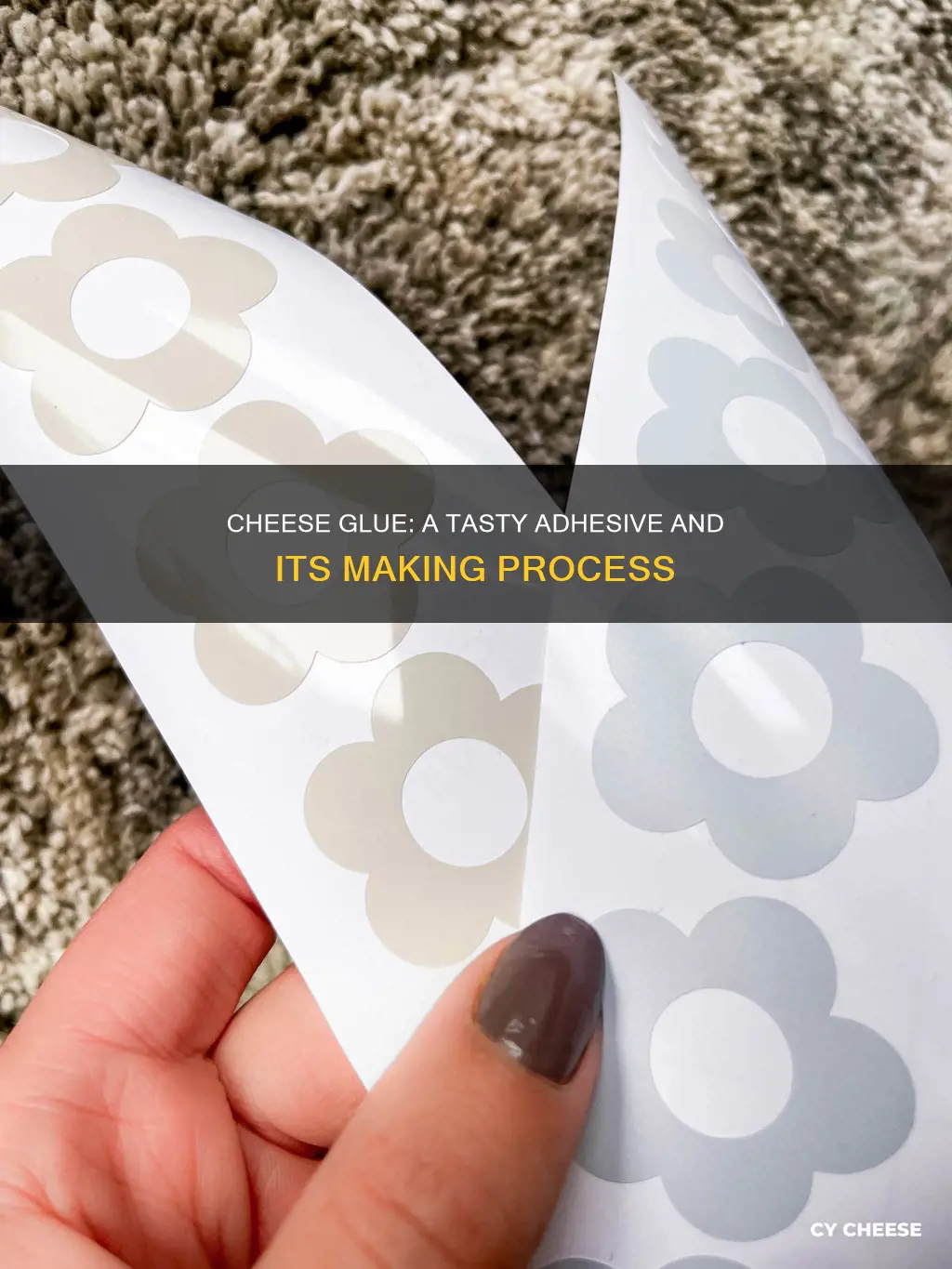 what is cheese glue and how is it made