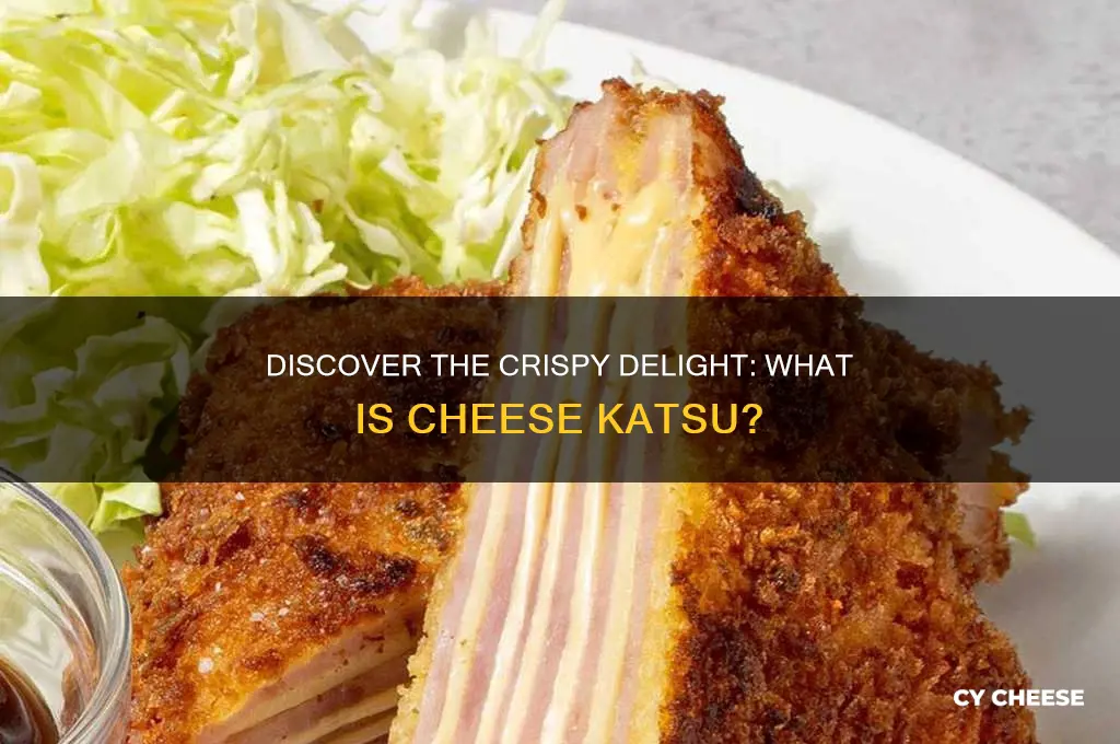 what is cheese katsu