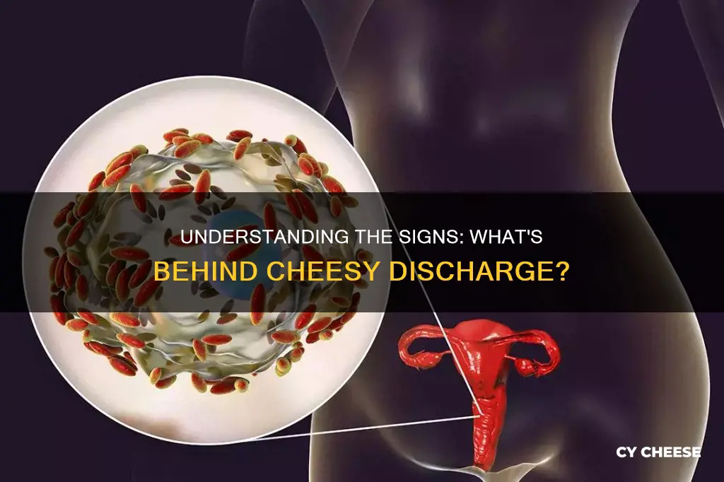 what is cheese like discharge