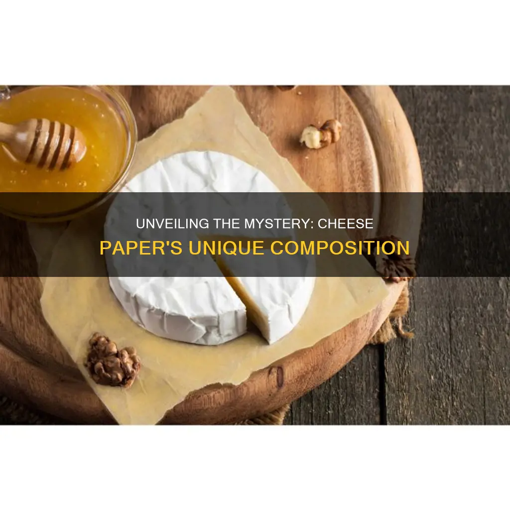 what is cheese paper made of