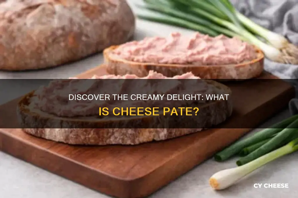 what is cheese pate