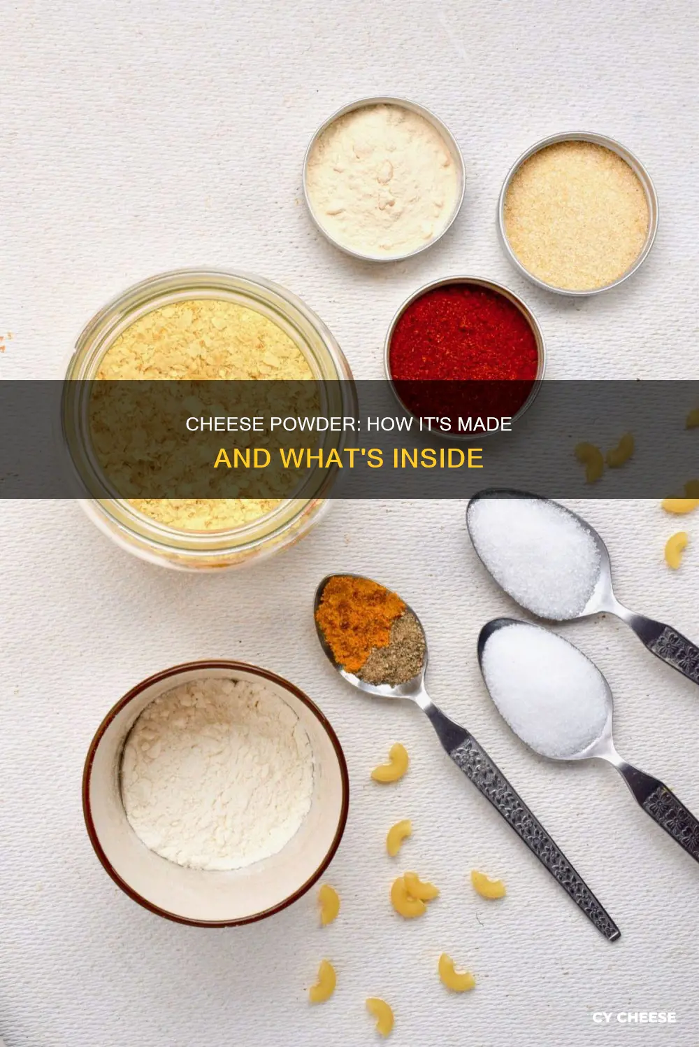 what is cheese powder made of