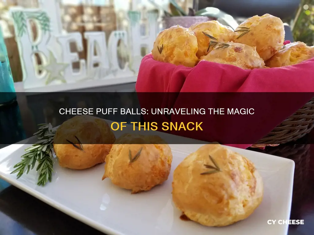 what is cheese puff balls made of