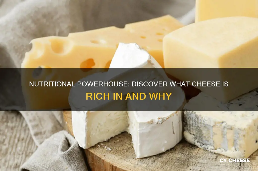 what is cheese rich in