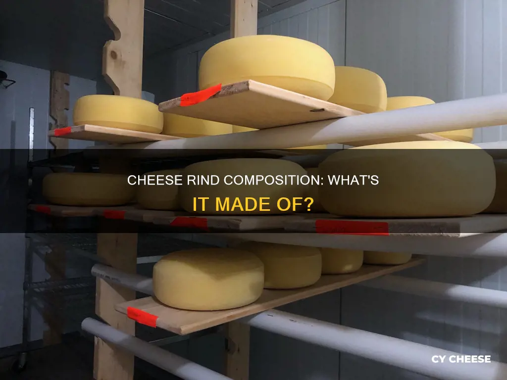 what is cheese rind made from
