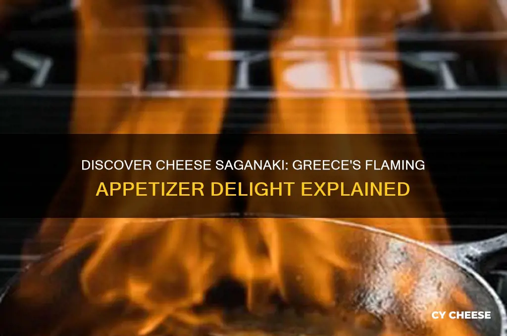 what is cheese saganaki
