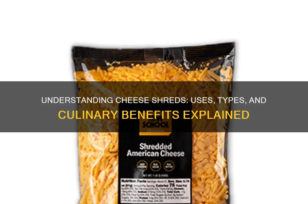 what is cheese shreds