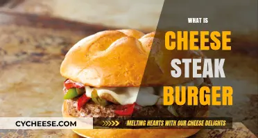 Discover the Delicious Fusion: What is a Cheese Steak Burger?