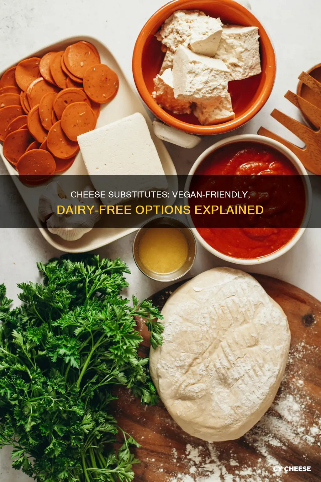 what is cheese substitute made of