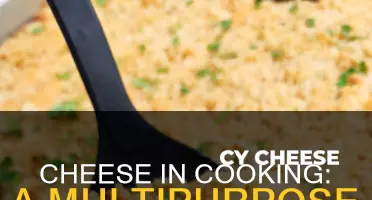 what is cheese used for in cooking