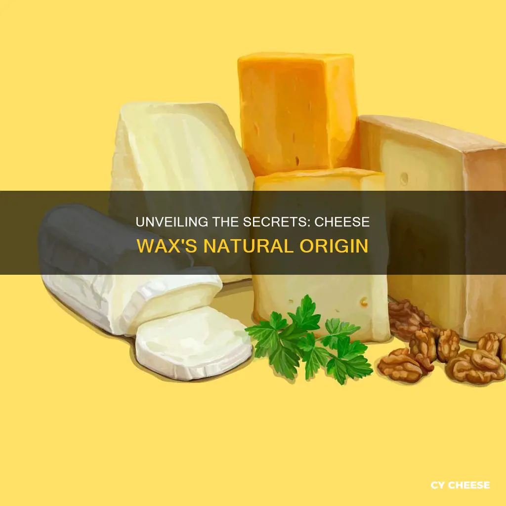 what is cheese wax made from