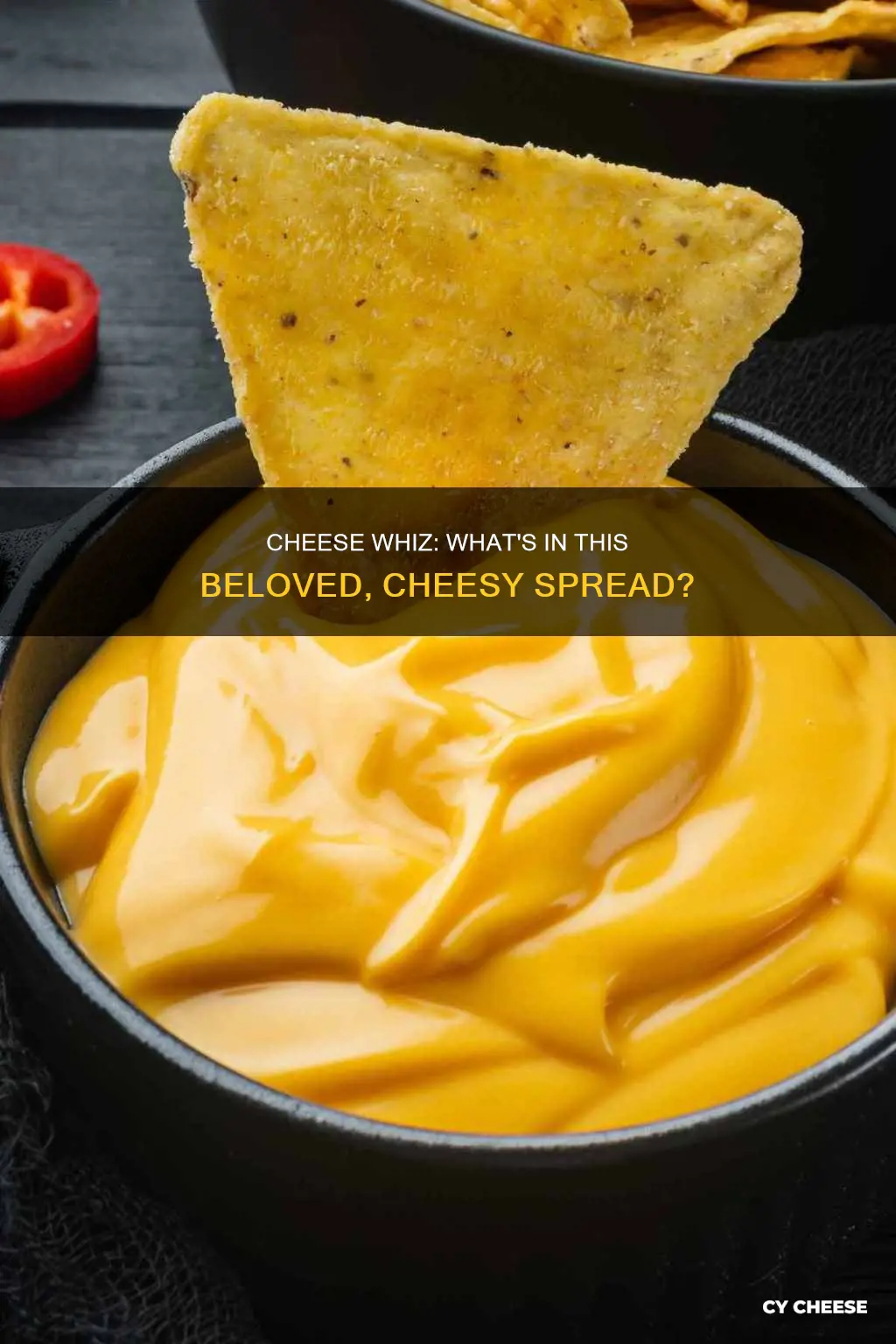 what is cheese whiz made of