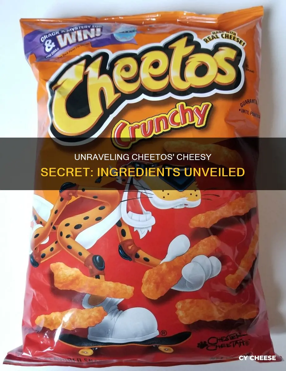 what is cheetos cheese made of