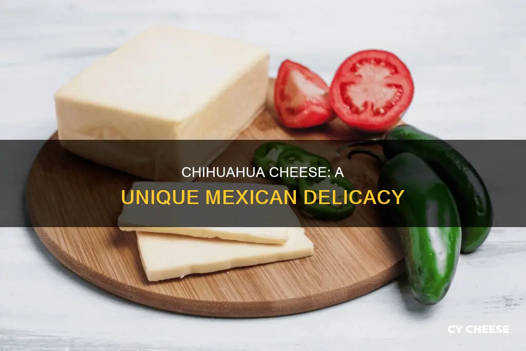 what is chihuahua cheese like